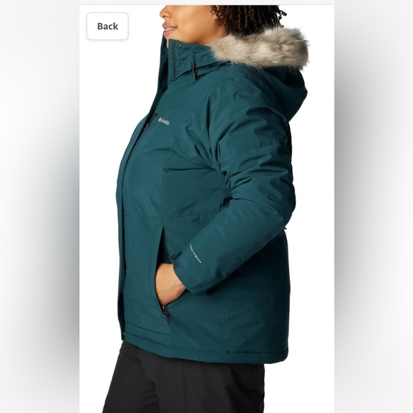 NWT Columbia Women’s Plus Ava Alpine Insulated Jacket 1x “night wave” blue - Picture 12 of 16